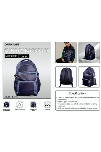 Offikraft Sunray Backpack 